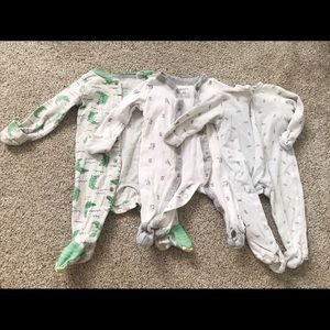 NB Footed pajama Bundle